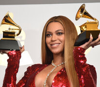 La cantante Beyoncé comanda la lista de nominaciones con nueve. (Fuente: AFP) (Fuente: AFP) (Fuente: AFP)