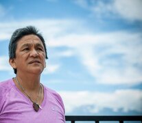 Un conjunto de Comités por la libertad de Milagro Sala constituidos en Canadá, España, Estados Unidos, Inglaterra, Italia, Francia, Suecia, Suiza y Argentina reclamaron contra la detención injusta de la referenta social jujeña. (Fuente: Adrián Pérez) (Fuente: Adrián Pérez) (Fuente: Adrián Pérez)