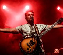 Juan Pablo Fernández agradeció la ola de amor que llegaba desde los rings-burbuja. (Fuente: Télam) (Fuente: Télam) (Fuente: Télam)