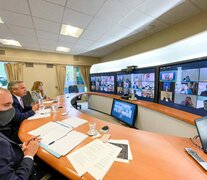 Alberto Fernández encabezó desde Olivos una videoconferencia con 18 fondos de inversión para presentarles las oportunidades de desarrollo que ofrece la Argentina y analizar posibles agendas de trabajo conjunta.