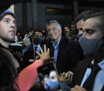 Macri repartió culpas a los sindicatos, los movimientos sociales, el peronismo y hasta a los intendentes por los fracasos de su gobierno. (Fuente: Enrique García Medina) (Fuente: Enrique García Medina) (Fuente: Enrique García Medina)