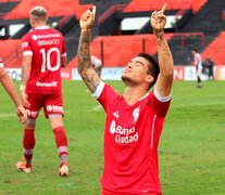 El joven Oro convirtió el único gol del partido. (Fuente: NA) (Fuente: NA) (Fuente: NA)