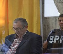 Segundo Héctor Carabajal, ex miembro del Destacamento de Inteligencia 144 del Ejército, condenado a 15 años de prisión. 