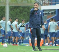 Diego Dabove, entrenador de San Lorenzo. (Fuente: Prensa San Lorenzo) (Fuente: Prensa San Lorenzo) (Fuente: Prensa San Lorenzo)