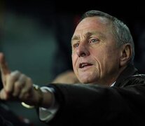 El célebre neerlandés Johan Cruyff. (Fuente: AFP) (Fuente: AFP) (Fuente: AFP)