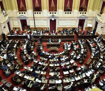 Los cruces calentaron el recinto de  Diputados.