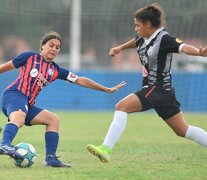 Las Santitas no pudieron en su visita a Gerli. (Fuente: Prensa San Lorenzo) (Fuente: Prensa San Lorenzo) (Fuente: Prensa San Lorenzo)