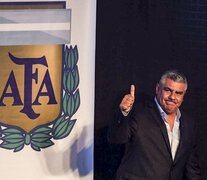 Claudio &amp;quot;Chiqui&amp;quot; Tapia, presidente de la AFA. (Fuente: Télam) (Fuente: Télam) (Fuente: Télam)