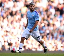 Agüero, máximo goleador histórico de Manchester City. (Fuente: NA) (Fuente: NA) (Fuente: NA)