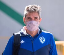 Mauricio Pellegrino, DT del Fortín. (Fuente: Prensa Vélez Sarsfield) (Fuente: Prensa Vélez Sarsfield) (Fuente: Prensa Vélez Sarsfield)