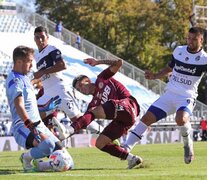 El arquero de Gimnasia Tomás Durso tuvo su debut en Primera. (Fuente: Noticias Argentinas) (Fuente: Noticias Argentinas) (Fuente: Noticias Argentinas)