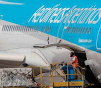 El vuelo procedente de Moscú arribo a Ezeiza a las 13.10 de este domingo.