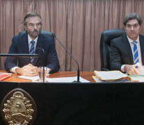 Los camaristas Gustavo Hornos y Juan Carlos Gemignani denunciados y cuestionados por sus pares.