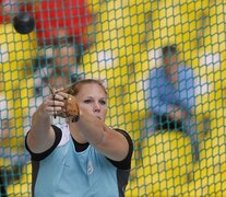 Jennifer Dahlgren, atleta olímpica destacada. (Fuente: Télam) (Fuente: Télam) (Fuente: Télam)