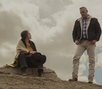 Diane Lane y Kevin Costner, la pareja protagónica de &amp;quot;Déjalo ir&amp;quot;. 