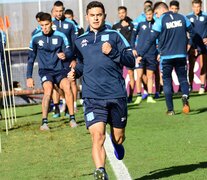 Racing se entrenó pensando en San Pablo. (Fuente: Prensa Racing) (Fuente: Prensa Racing) (Fuente: Prensa Racing)