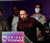 Iglesias anuncia suretirode la política tras conocer los resultados de la elección en Madrid. (Fuente: EFE) (Fuente: EFE) (Fuente: EFE)