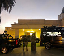 La policía detuvo al empresario en su casa de Álvarez Thomas y Gallo.