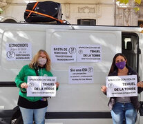 Una propaladora difundió diversas consignas en las calles.