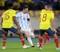 Messi tuvo un buen partido, pero no pudo meterla y terminó cansado. (Fuente: AFP) (Fuente: AFP) (Fuente: AFP)