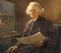 Rosa Bonheur retratada por su pareja Anna Klumpke (1898).