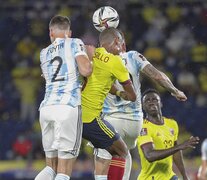 Foyth y una desafortunada actuación ante Colombia (Fuente: NA) (Fuente: NA) (Fuente: NA)