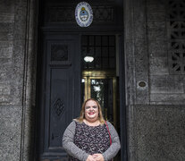 Luana en su primer día en el Ministerio (Fuente: Sebastián Freire) (Fuente: Sebastián Freire) (Fuente: Sebastián Freire)