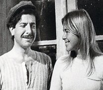 Leonard Cohen y Marianne Ilhen en la paradisíaca isla griega de Hydra.