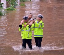 Las tareas de rescate en Henan continúan. (Fuente: Xinhua) (Fuente: Xinhua) (Fuente: Xinhua)