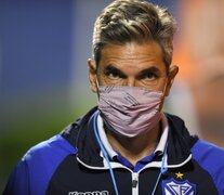 El técnico de Vélez Mauricio Pellegrino (Fuente: Fotobaires) (Fuente: Fotobaires) (Fuente: Fotobaires)