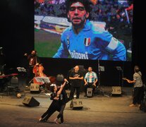 Quedó demostrado: gran parte del tango lleva a Maradona en el corazón. (Fuente: Guadalupe Lombardo) (Fuente: Guadalupe Lombardo) (Fuente: Guadalupe Lombardo)