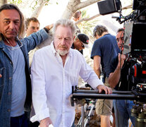 El director de fotografía de origen polaco Dariusz Wolski (izq.) junto a Ridley Scott. 