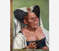 Obra La duquesa fea pintada por Quentin Massys en 1513.