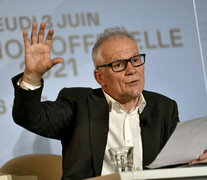 Frémaux durante la edición del Festival de Cannes de julio pasado.  (Fuente: AFP) (Fuente: AFP) (Fuente: AFP)