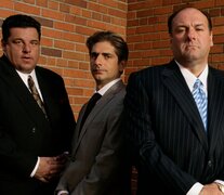 Stece Schirripa, Michael Imperioli y James Gandolfini: buenos muchachos.