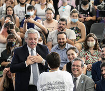 &amp;quot;La cultura hace a la idiosincracia de un pueblo&amp;quot;, dijo Alberto Fernández.  (Fuente: Télam) (Fuente: Télam) (Fuente: Télam)