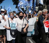 En el reclamo estuvieron presentes varias figuras de la cultura argentina, que fueron recibidas por legisladores. (Fuente: Guadalupe Lombardo) (Fuente: Guadalupe Lombardo) (Fuente: Guadalupe Lombardo)