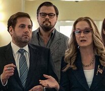 Jonah Hill, Leo Di Caprio, Meryl Streep y Jennifer Lawrence: elenco no le falta a la película.