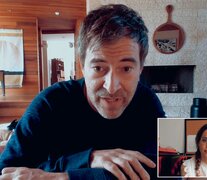 Mark Duplass y Morales: una relación construida en dos idiomas y sólo por Zoom. 