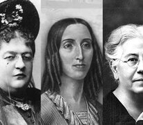 Clorinda Matto de Turner, Juana Gorriti y Petrona Rosende de Sierra. 