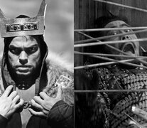 Orson Welles en 1948 y Toshiro Mifune en 1957, dos Macbeth que hicieron historia grande. 