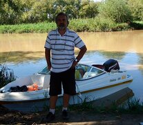 Como su admirado Haroldo Conti, Sánchez es un amante de los ríos y de la navegación.  (Fuente: Télam) (Fuente: Télam) (Fuente: Télam)