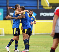 El ensayo de Arroyo Seco tuvo goles del 9 que dieron el triunfo. (Fuente: Prensa Rosario Central) (Fuente: Prensa Rosario Central) (Fuente: Prensa Rosario Central)