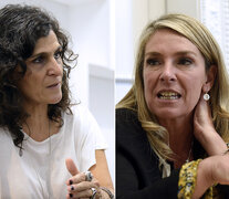 Norma López (FpV-PJ) y María Eugenia Schmuck (FPCS-UCR). (Fuente: Andres Macera) (Fuente: Andres Macera) (Fuente: Andres Macera)