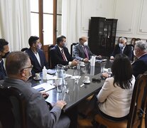 Somaglia y Lagna se reunieron con integrantes de la Cámara Federal.