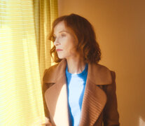 Huppert en &amp;quot;À propos de Joan&amp;quot;, la película que iba a presentar personalmente en el festival.