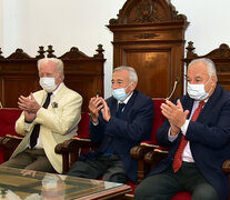 Spuler, Falistocco y Gutiérrez, integrantes de la Corte provincial.