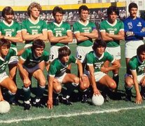 El gran equipo de Ferro de la década del &amp;#39;80 (Fuente: Twitter) (Fuente: Twitter) (Fuente: Twitter)