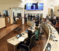 Javkin inauguró el año legislativo del Concejo. (Fuente: Andres Macera) (Fuente: Andres Macera) (Fuente: Andres Macera)