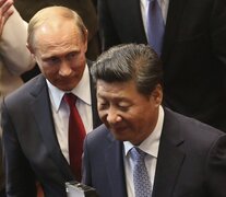 Xi Jinping, presidente de China y Vladimir Putin, presidente de Rusia. (Fuente: EFE) (Fuente: EFE) (Fuente: EFE)